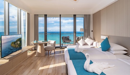 Suite económica, vistas al mar (Sunrise Ocean Corner Suite)