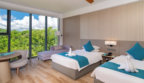 Habitación superior, vistas a la montaña