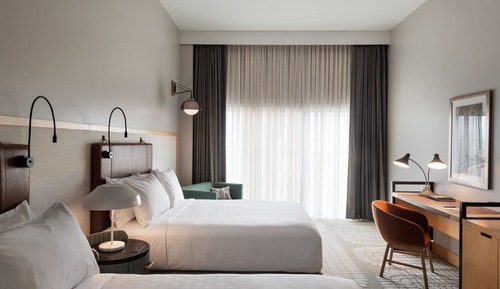 Habitación doble, 2 camas de matrimonio