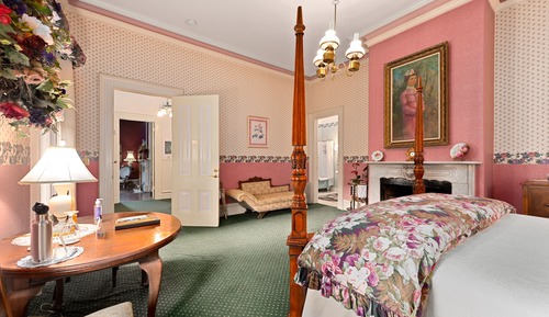 Habitación individual Signature, 1 cama de matrimonio grande, chimenea, vistas a la montaña