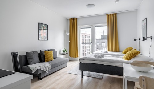 Estudio estándar, varias camas