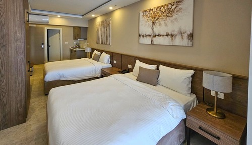 Corner room with Seaview, direct access to pool