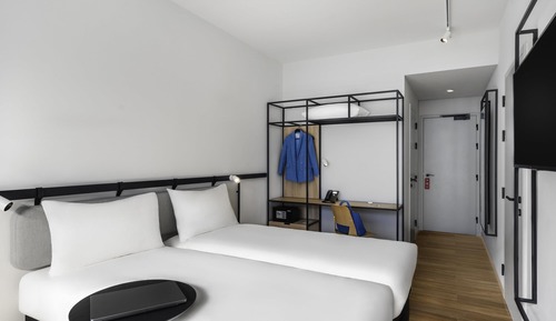 Habitación estándar, 2 camas individuales, balcón