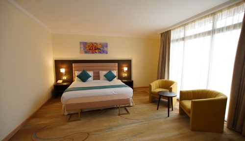 Suite Premier, 1 cama de matrimonio grande, no fumadores (Separate Living Room)
