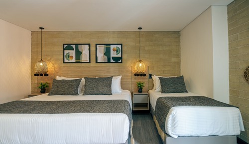 Habitación triple familiar