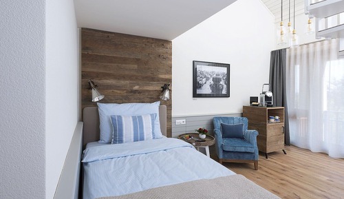 Habitación Deluxe con 1 cama doble o 2 individuales