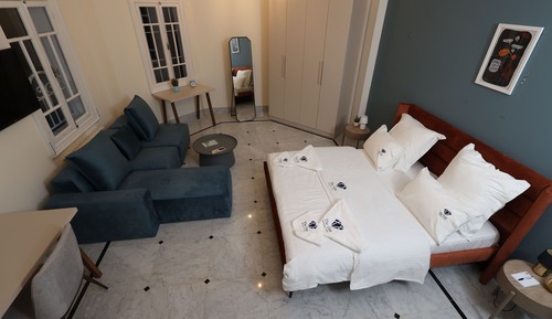 Habitación exclusiva con 1 cama doble o 2 individuales