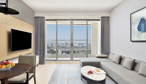 Habitación de lujo, 1 habitación, no fumadores, balcón (View)