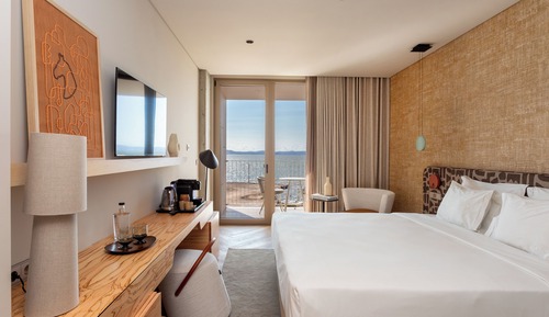 Habitación superior, vistas al río