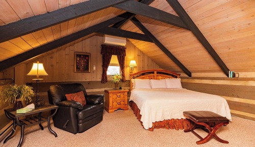 Cabaña, 1 cama de matrimonio grande