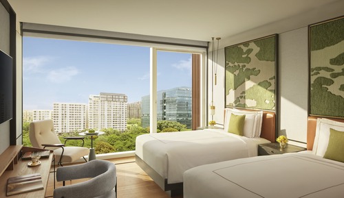 Habitación Club, 2 camas individuales (Taj)