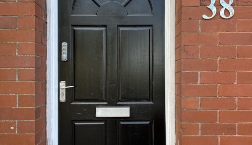 Estudio, baño privado, vistas a la ciudad (Studio 5)