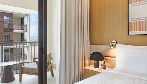 Habitación Deluxe con 2 camas individuales, vistas a la laguna