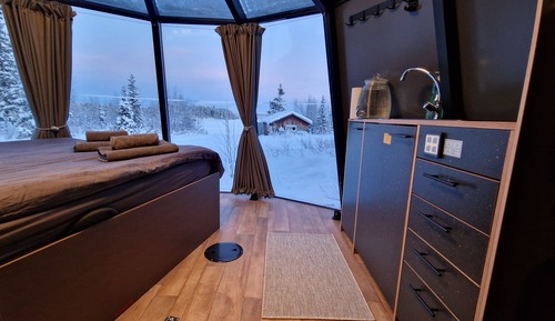 Panoramic Tent - glass igloo / allergy free / transfer included