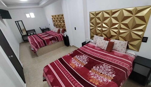 Habitación familiar con 1 cama doble o 2 individuales, 2 habitaciones