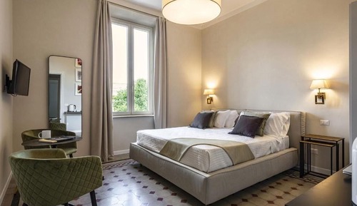 Habitación doble, vistas al jardín