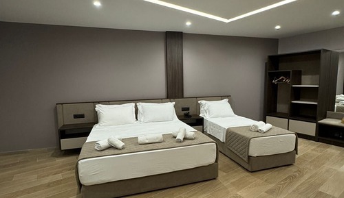 Habitación triple Deluxe, vistas al mar