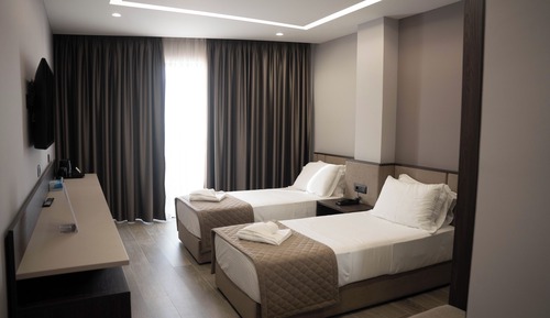 Habitación Deluxe con 2 camas individuales, vistas al mar
