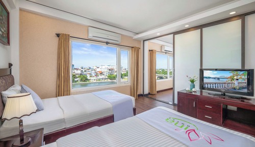 Habitación cuádruple Deluxe