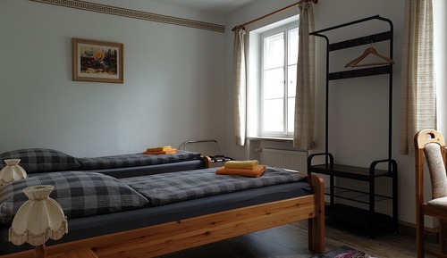 Double or Twin Room, 2 Twin Beds, Garden Area