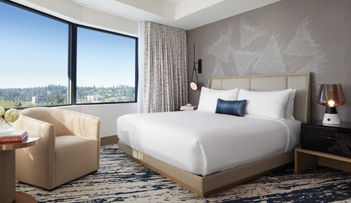 Habitación Premium, 1 cama de matrimonio grande, vistas a la ciudad, en esquina