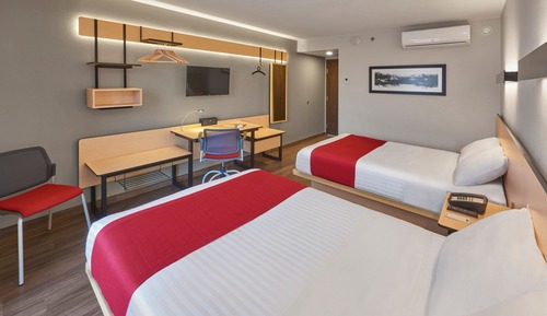 Habitación, 2 camas dobles