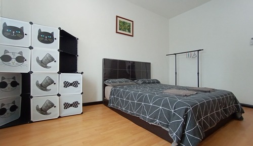 Habitación doble, baño compartido