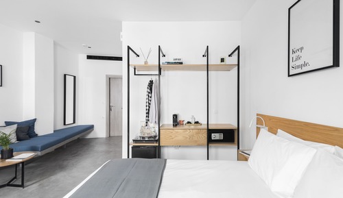 Suite estudio junior, balcón