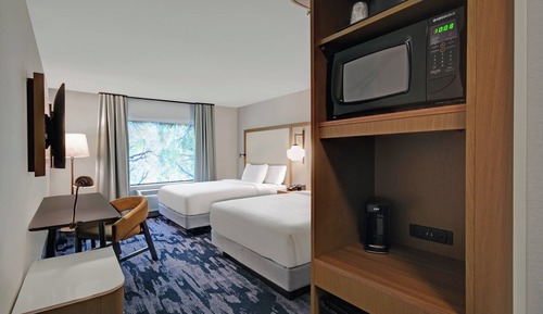 Habitación, 2 camas de matrimonio, no fumadores