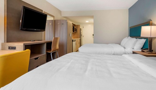 Suite, 2 camas dobles, accesible para personas con discapacidad, no fumadores