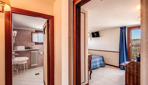 Suite junior, terraza