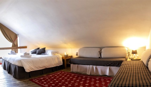 Ático panorámico, vistas a la montaña