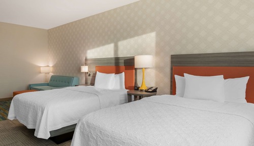 Estudio, 2 camas de matrimonio, accesible para personas con discapacidad (Hearing)