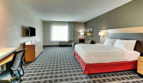 Estudio, 1 cama de matrimonio grande con sofá cama