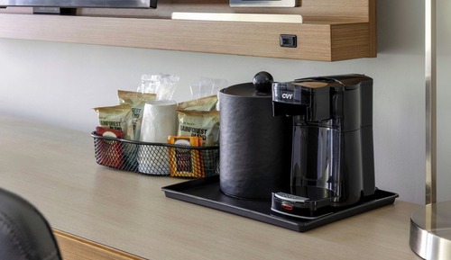 Habitación, 2 camas de matrimonio, balcón, vistas al mar