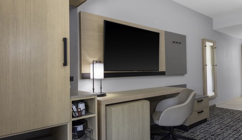 Habitación, 1 cama de matrimonio grande con sofá cama (High Floor)