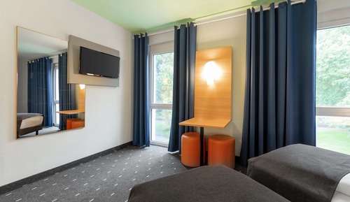 Habitación con 2 camas individuales