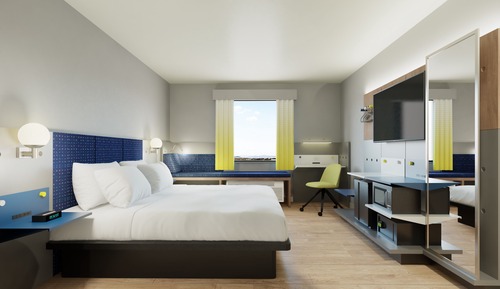 Habitación, 1 cama de matrimonio grande, accesible para personas con discapacidad (Mobility)