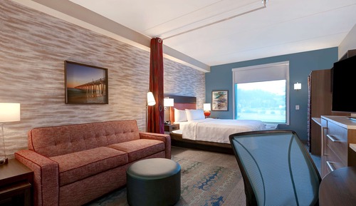 Estudio estándar, 1 cama de matrimonio con sofá cama, no fumadores