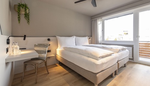 Habitación estándar con 1 cama doble o 2 individuales