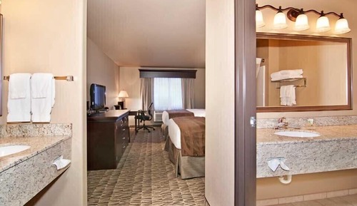 Habitación, 2 camas de matrimonio, no fumadores (Handicap)