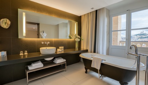 Habitación Premium, 1 cama de matrimonio grande, terraza (La Bonne Mere View)