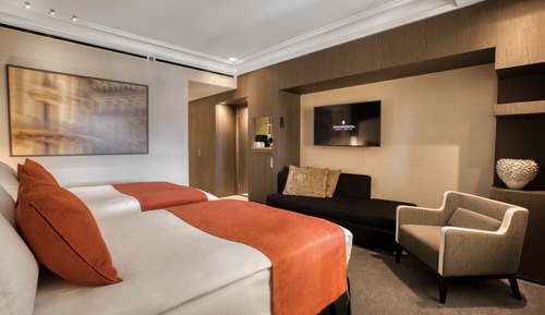 Habitación clásica, 2 camas individuales, vistas al puerto