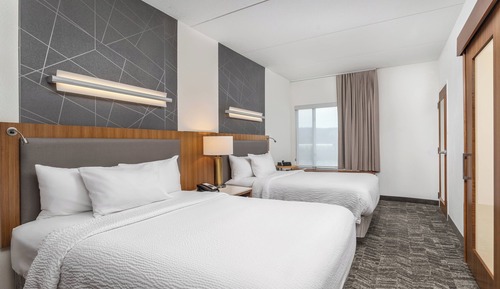 Estudio, varias camas, vistas al río (Hearing Accessible)