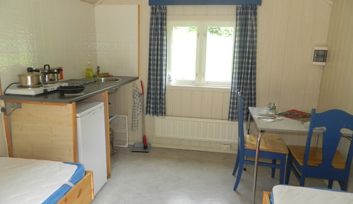 Basic Cabin, Refrigerator (No Bed Linen or Breakfast Included)