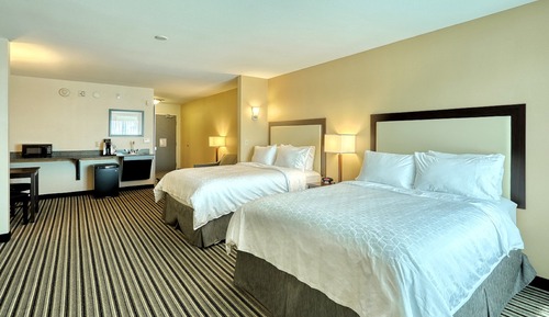 Suite, 1 cama de matrimonio grande con sofá cama, accesible en silla de ruedas (Accessible Tub)