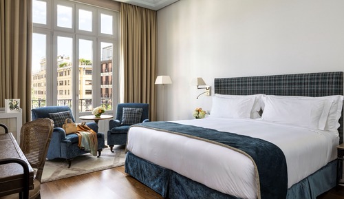 Habitación Deluxe con 1 cama doble o 2 individuales, vistas al jardín