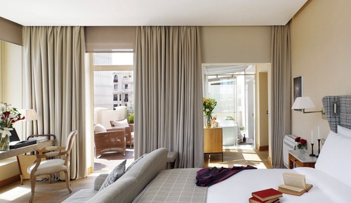 Suite junior, terraza