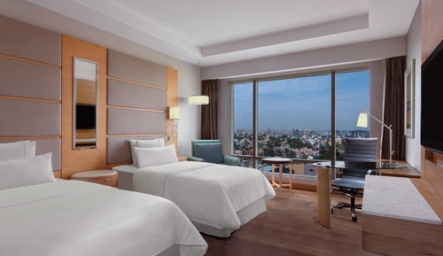 Habitación, 2 camas individuales, no fumadores, vistas a la piscina