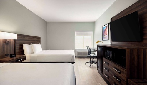 Habitación, 2 camas de matrimonio, no fumadores